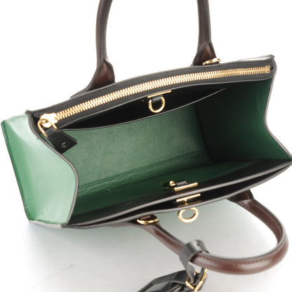 Louis Vuitton Calfskin City Steamer PM Noir Vert Acide 5 of 6