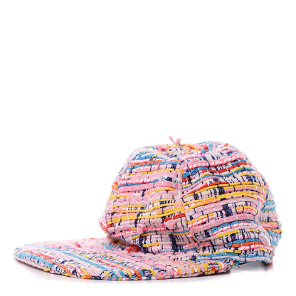 Chanel Tweed Cap Hat Multicolor 1 of 9
