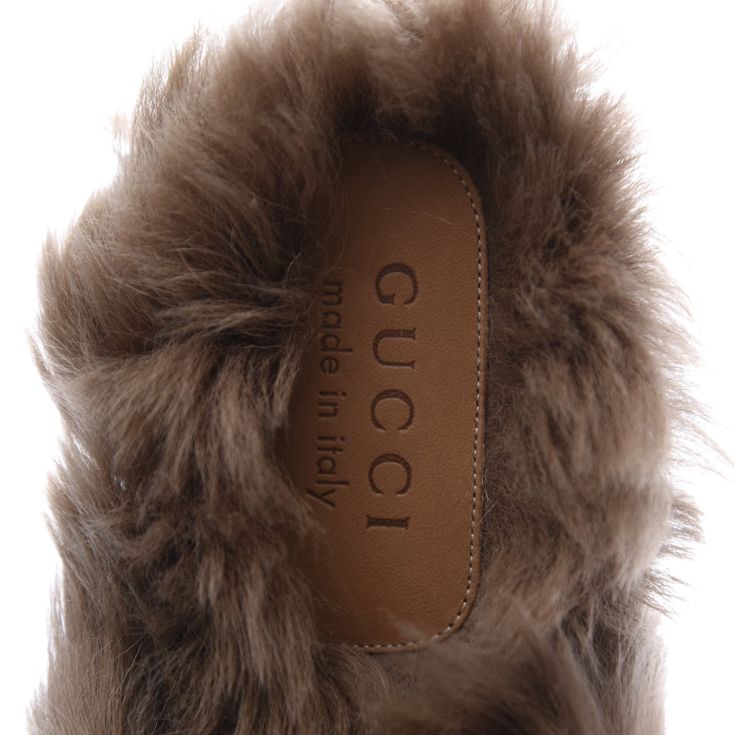Gucci Canvas GG Monogram Diamond Fur Web GG Mens Princetown Slippers 12.5 Midnight Blue Hibiscus Red 8 of 10