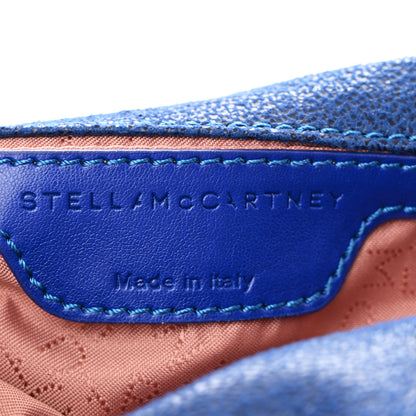 Stella McCartney Shaggy Deer Mini Falabella Fold Over Tote Blue 6 of 9