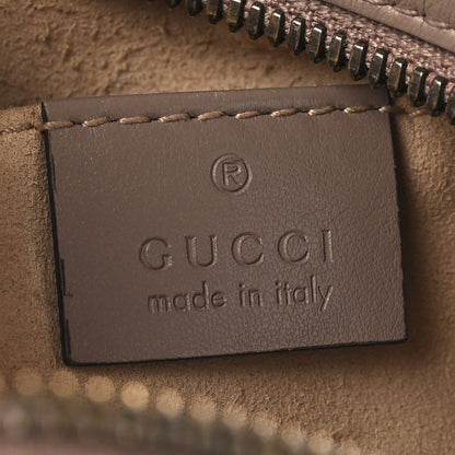 Gucci Calfskin Matelasse Small GG Marmont Chain Shoulder Bag Porcelain Rose 6 of 13