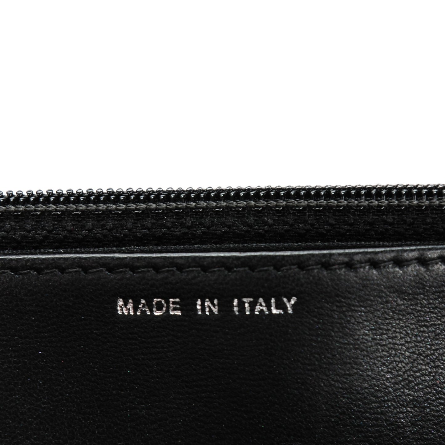 Patent Calfskin Quilted Boy Wallet On Chain WOC Burgundy Black