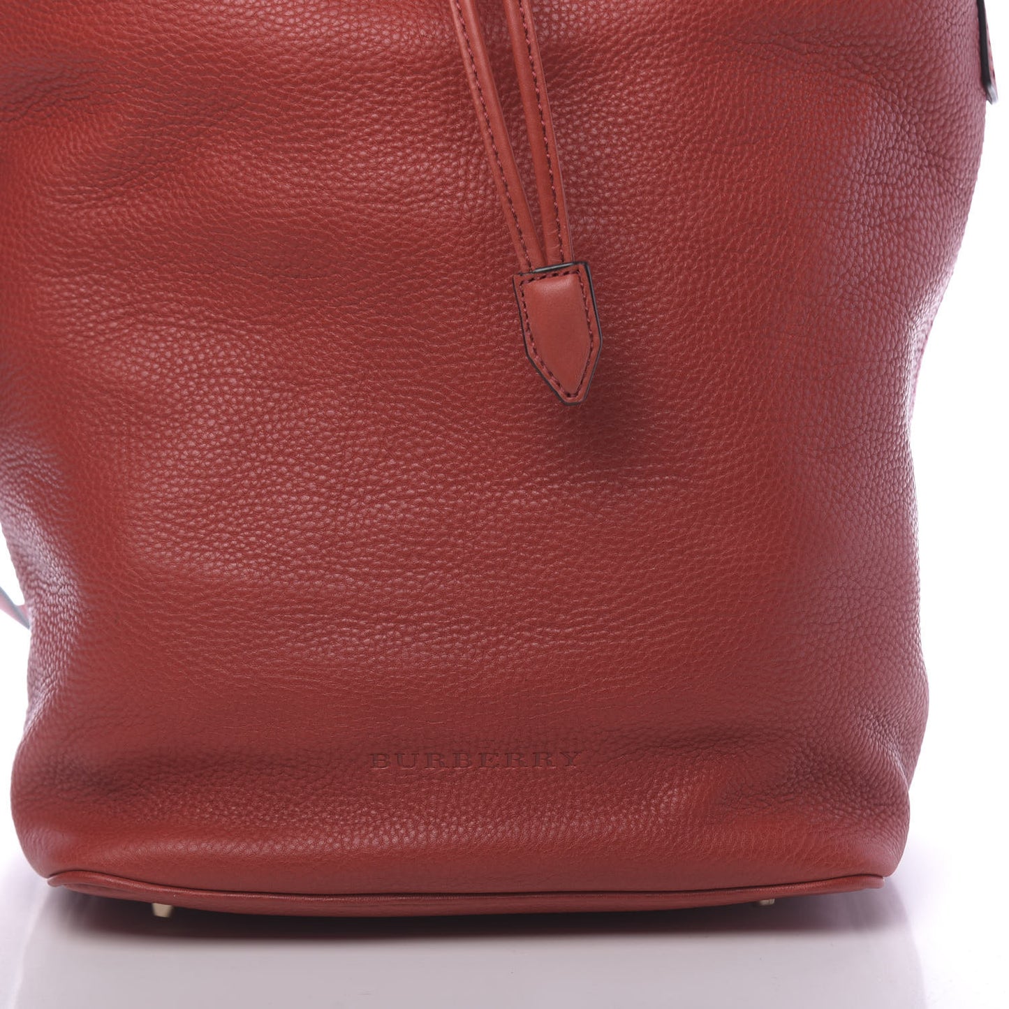 Grainy Calfskin Medium Ashby Hobo Cadmium Red