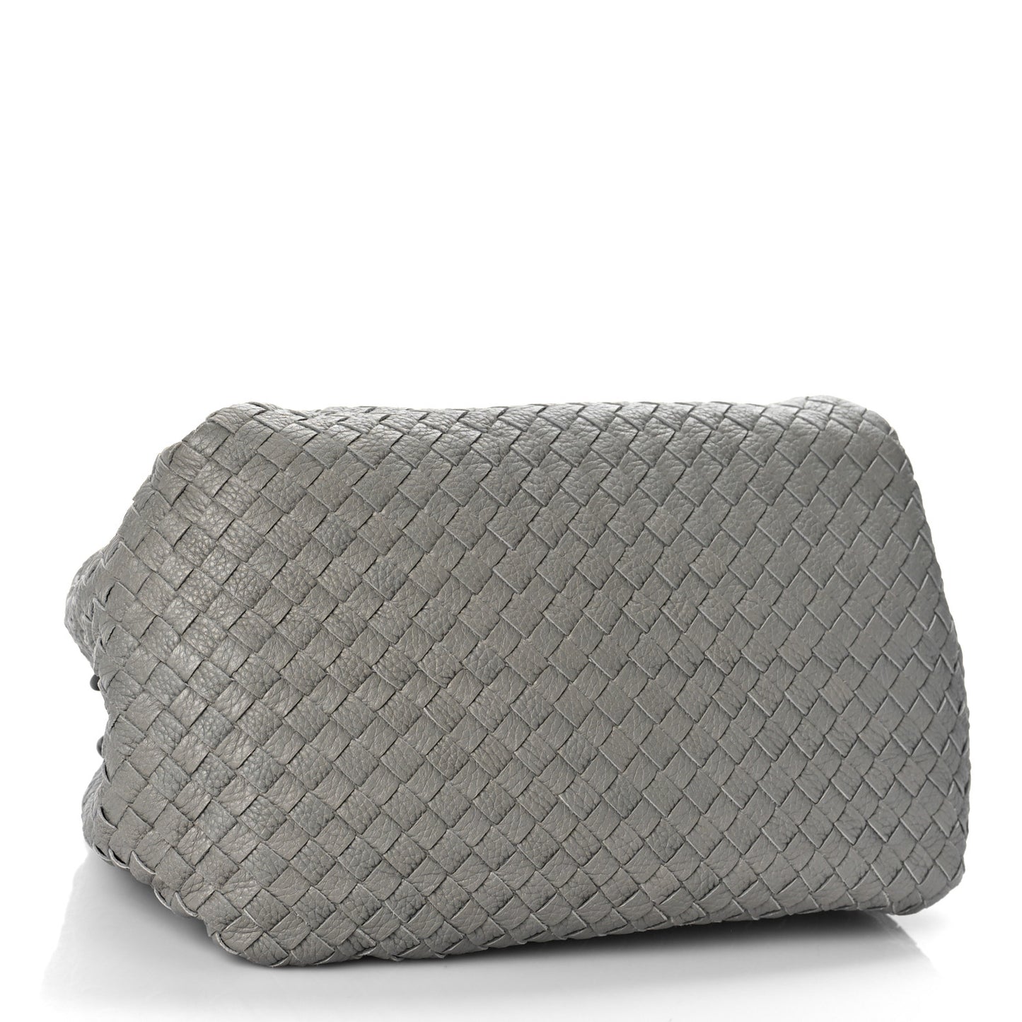 Nappa Intrecciato Parachute Bag Grey