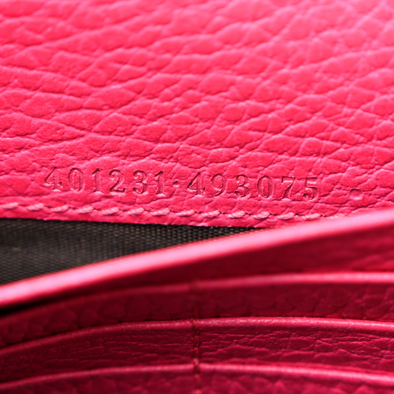 Gucci Dollar Calfskin Crystal Mini Dionysus Chain Wallet Box Pink 6 of 9