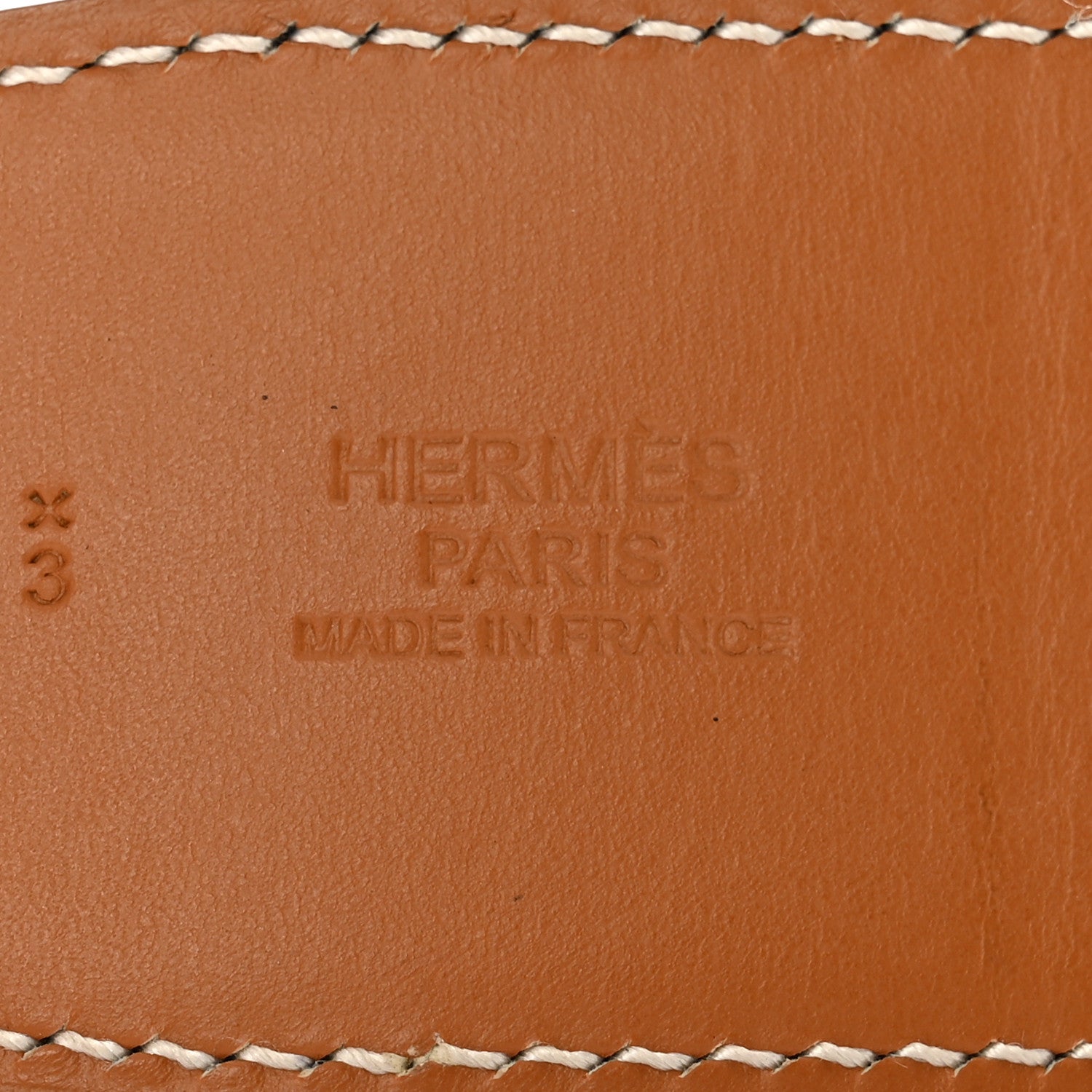 Hermes Box Chamonix 32mm H Belt 80 32 Black Gold 8 of 11