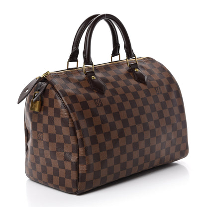 Louis Vuitton Damier Ebene Speedy 30 3 of 11
