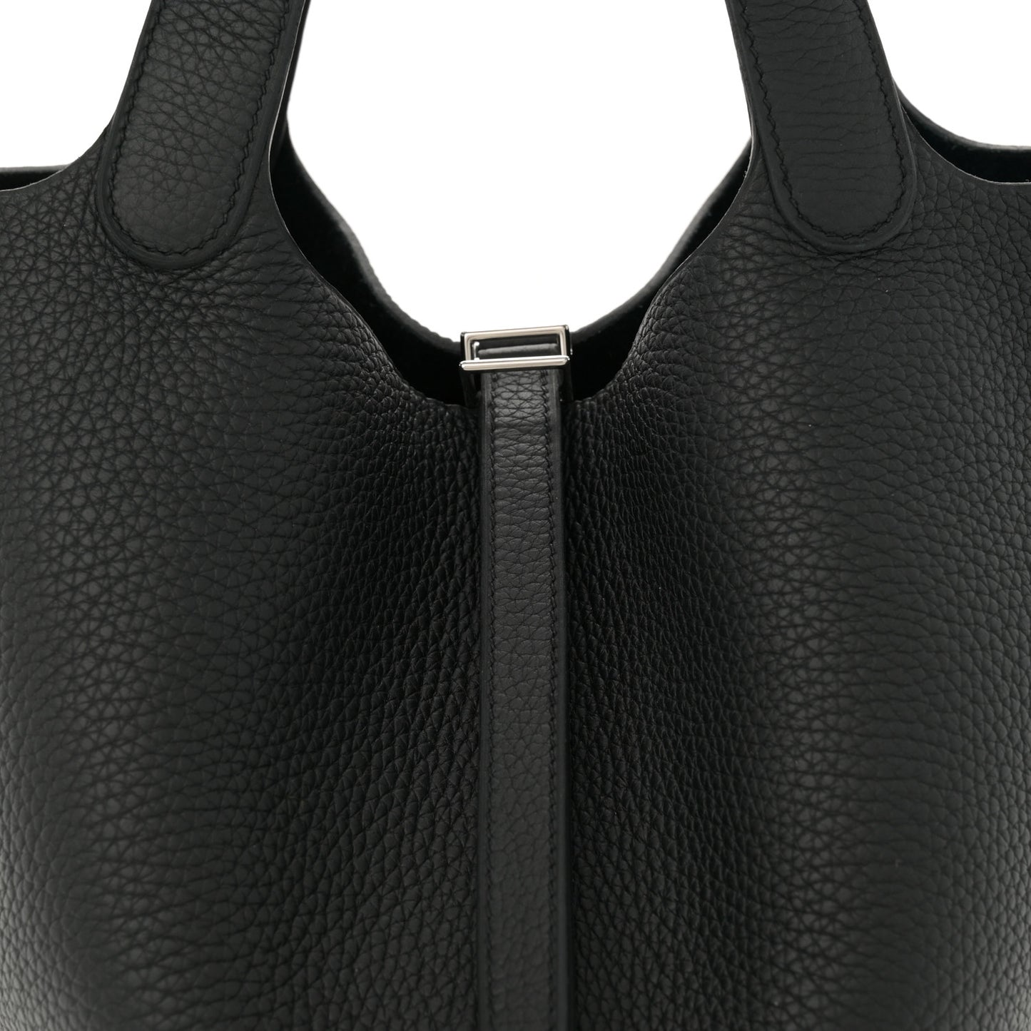 Taurillon Clemence Picotin Lock 22 MM Black