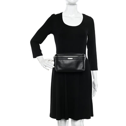 Saint Laurent Calfskin City Belt Bag Black 2 of 10