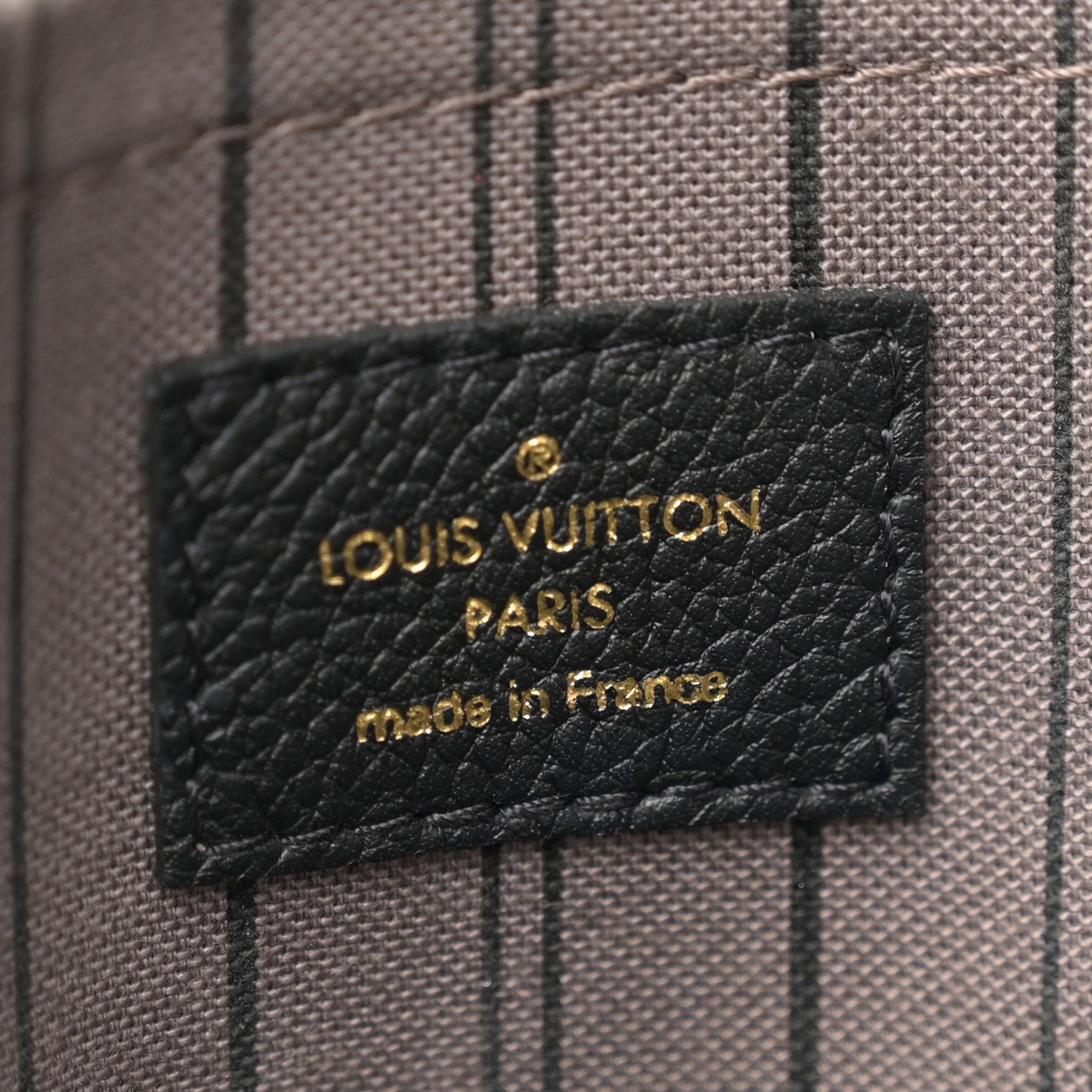 Louis Vuitton Empreinte Montaigne GM Black 6 of 10
