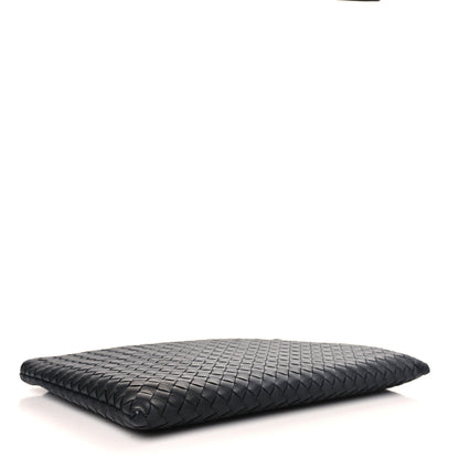 Bottega Veneta Nappa Intrecciato Medium Zip Pouch Black 4 of 9