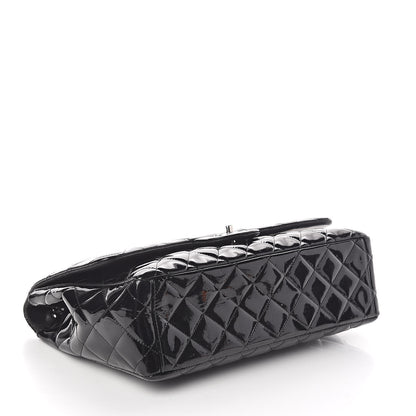Chanel Patent Quilted Maxi Single Flap Black 4 of 10