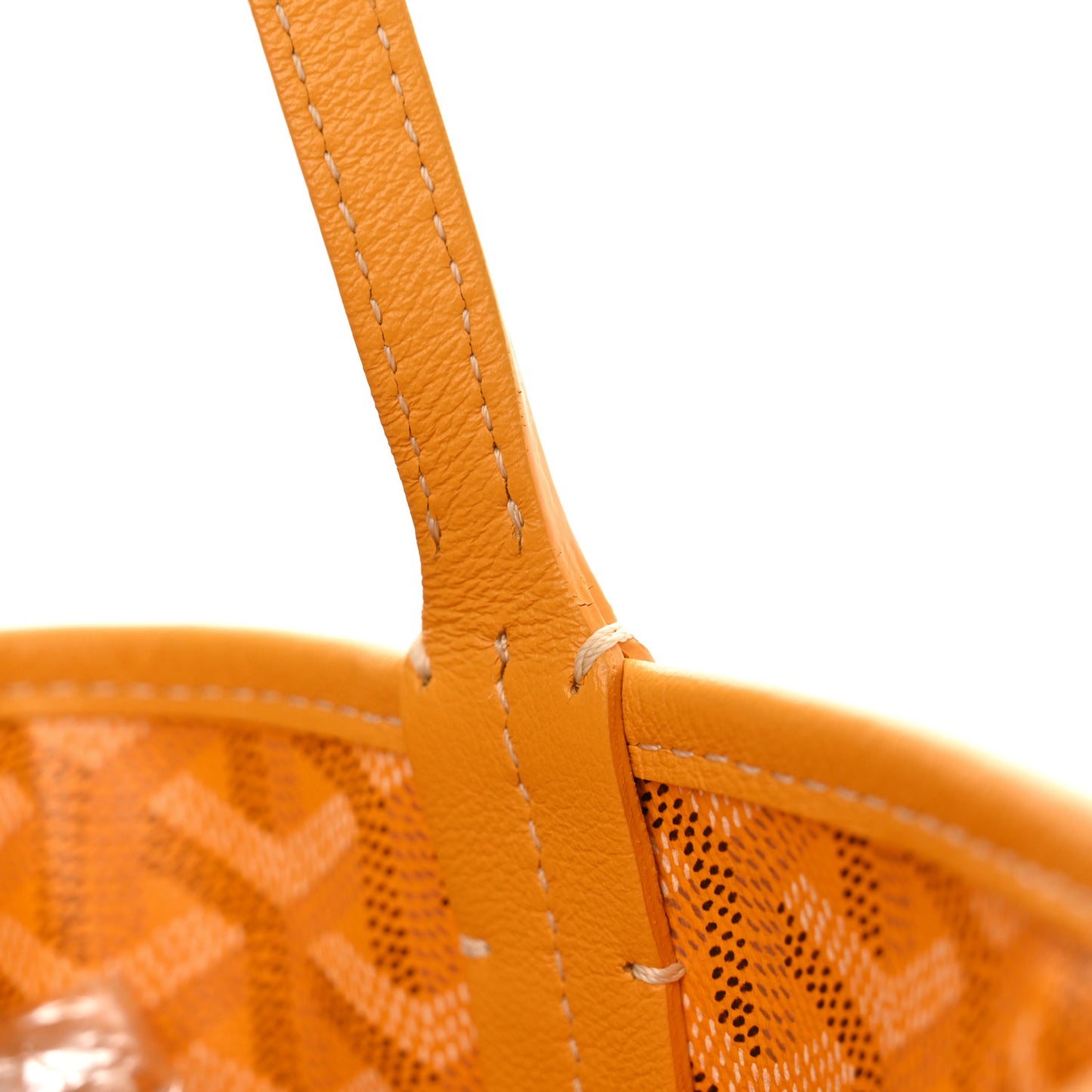 Goyardine Reversible Mini Anjou Yellow