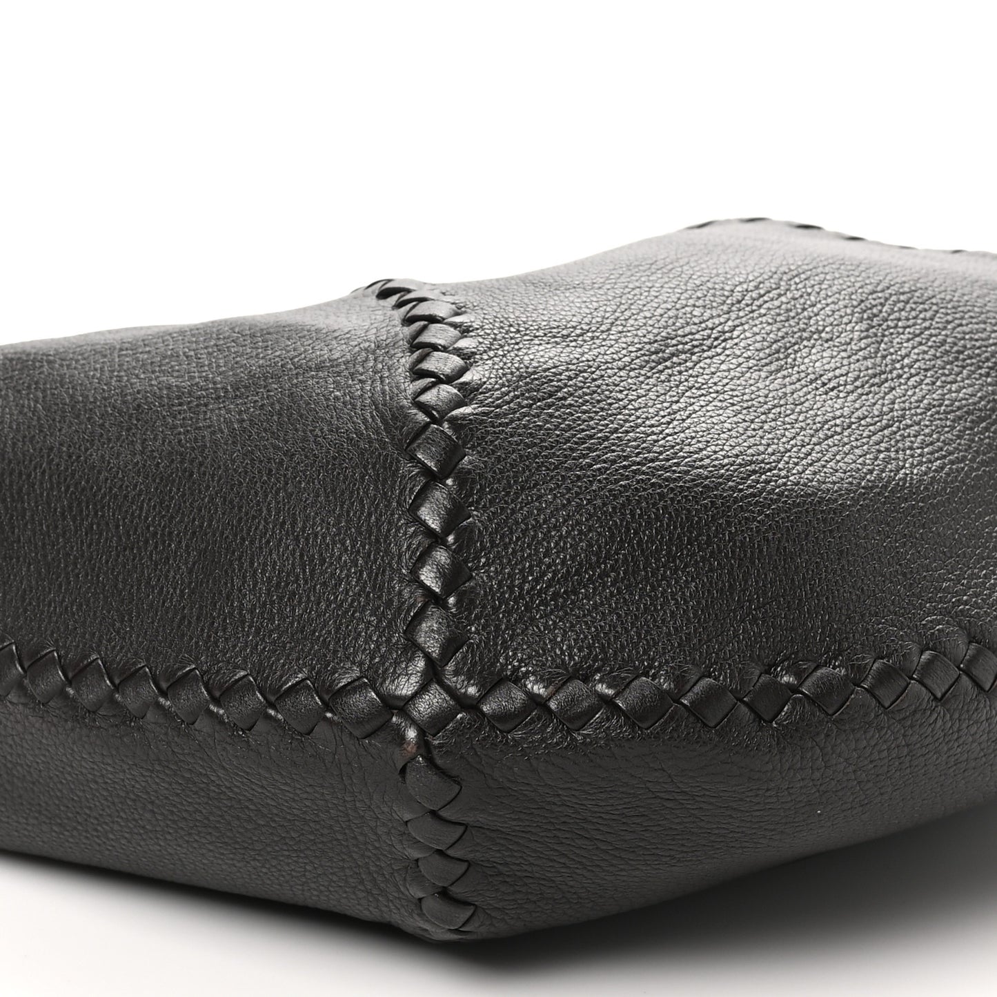 Cervo Deerskin Large Hobo Ebano