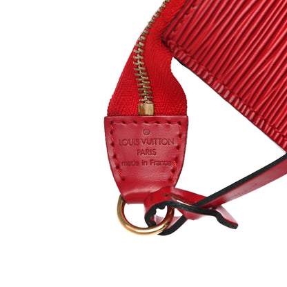 Louis Vuitton Epi Pochette Accessories 24 Castillan Red 6 of 11