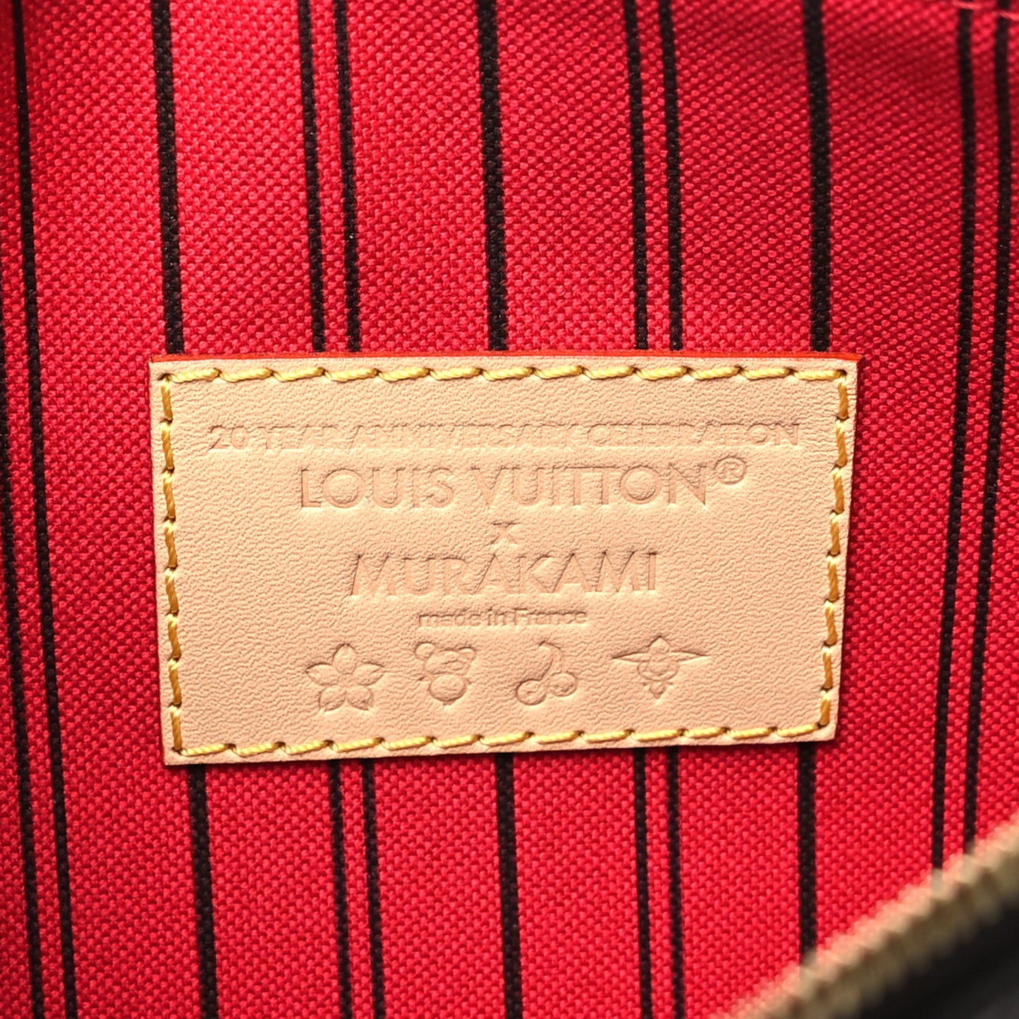 LV X TM Monogram Cerises Neverfull Pochette