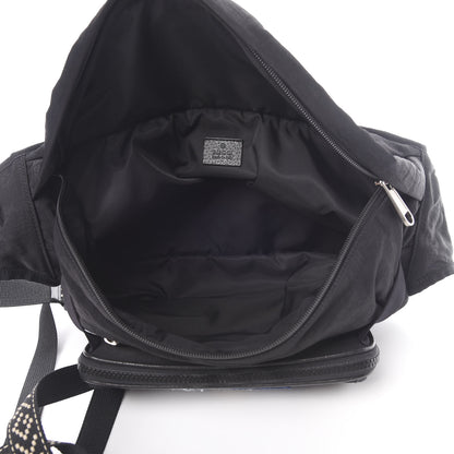 Gucci Nylon 80s Logo Patch Belt Bag Black 5 of 11