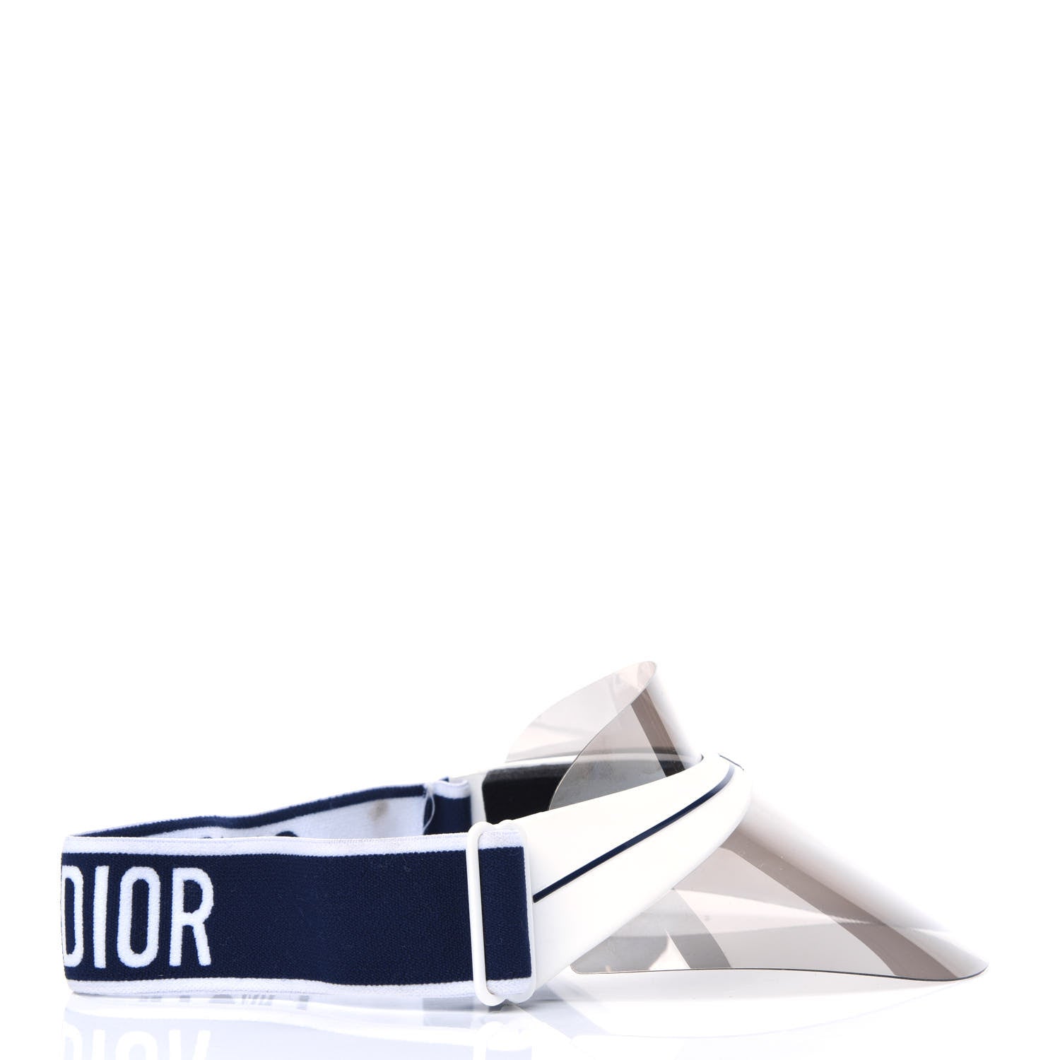 Christian Dior Mirrored DiorClub1 Sun Visor Navy 3 of 4