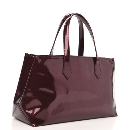 Louis Vuitton Vernis Wilshire PM Rouge Fauviste 3 of 9