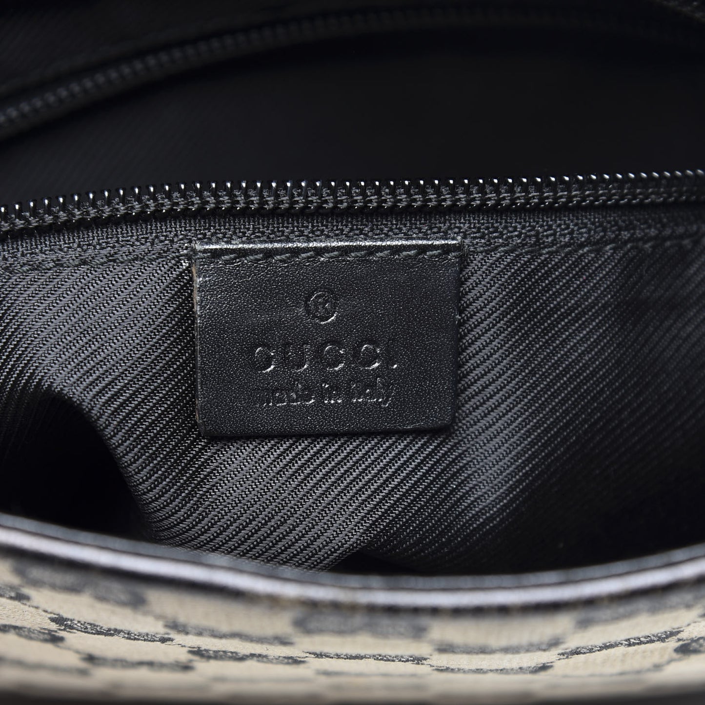 GG Monogram Messenger Bag Navy
