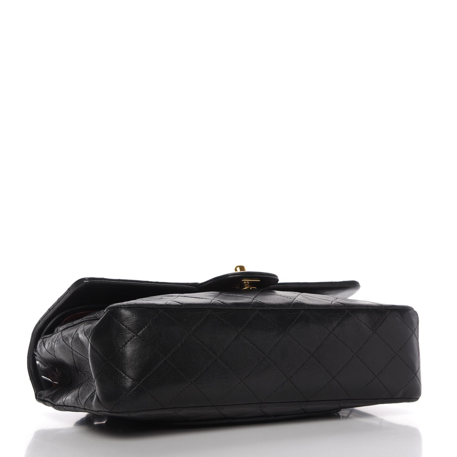 Chanel Lambskin Quilted Medium Double Flap Black 4 of 10