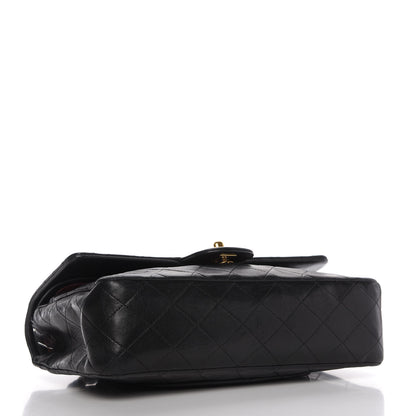 Chanel Lambskin Quilted Medium Double Flap Black 4 of 10