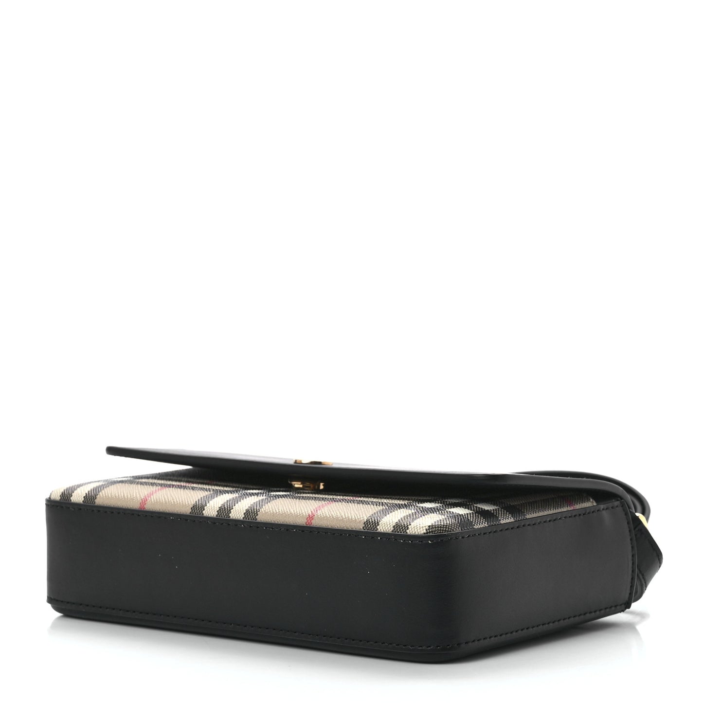 Calfskin Vintage Check New Hampshire Bag Black