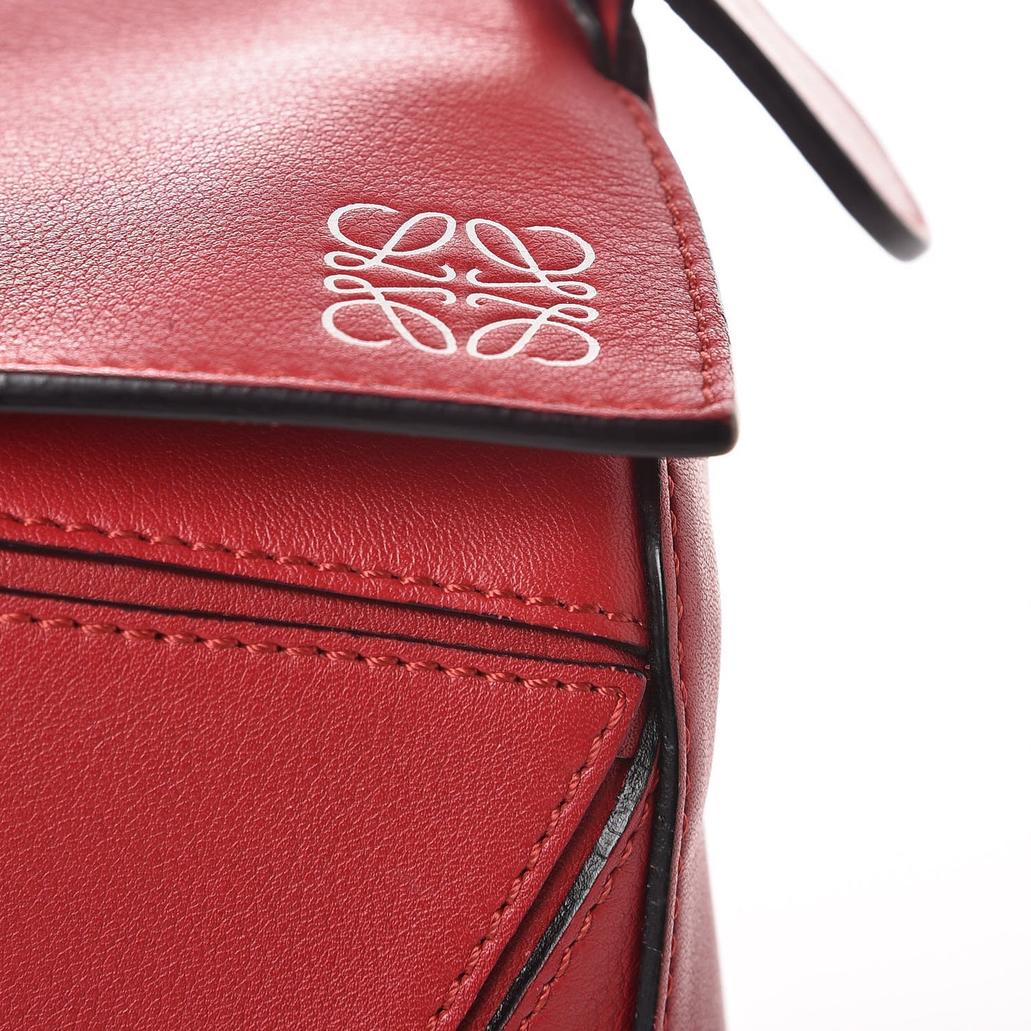 Calfskin Puzzle Bag Rouge