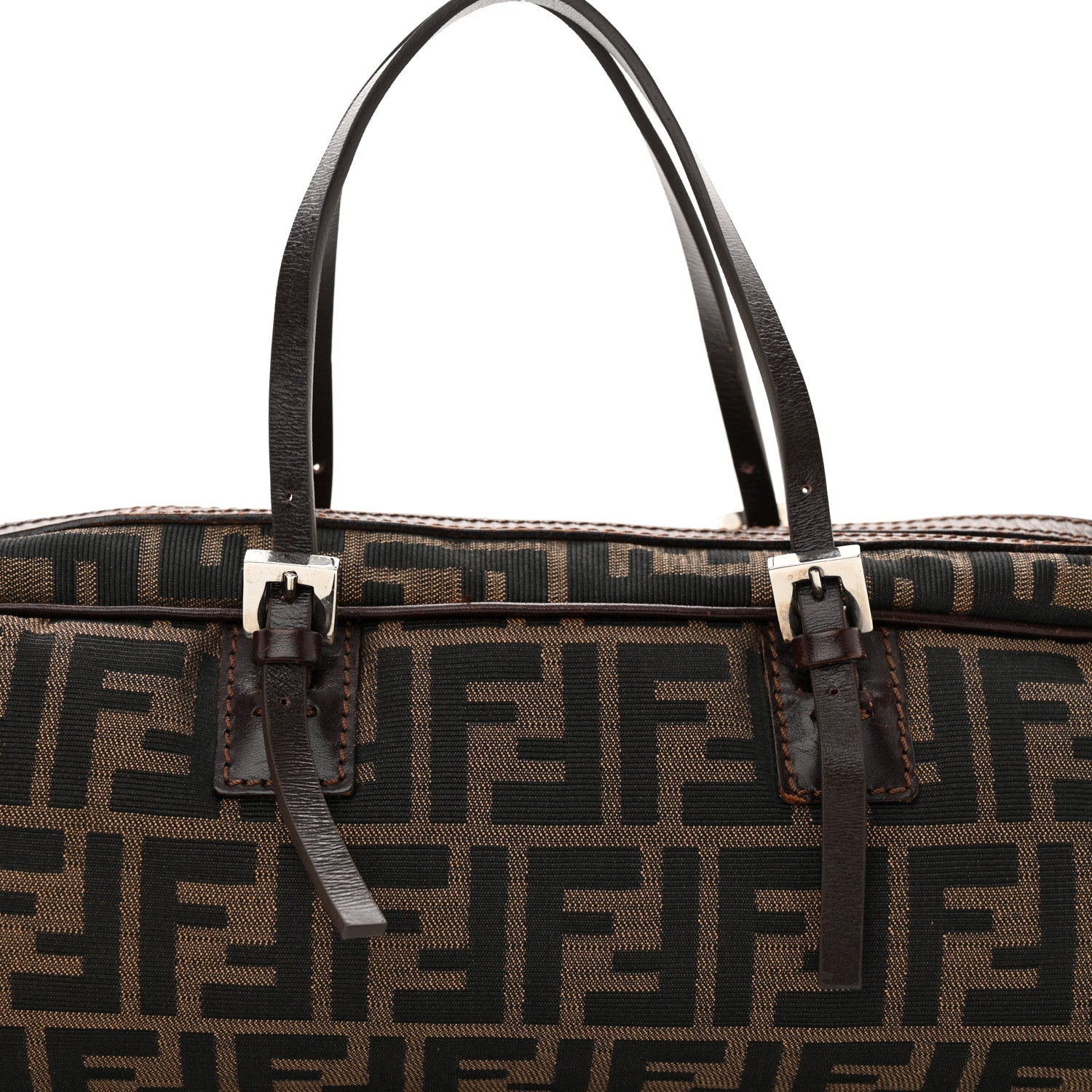 Fendi Zucca Shoulder Bag Tobacco 7 of 13