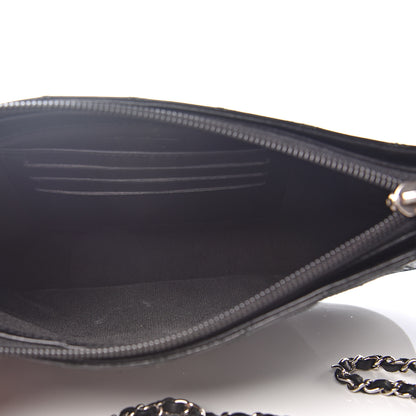 Chanel Lambskin Diamond Stitched Shoulder Bag Black 4 of 10
