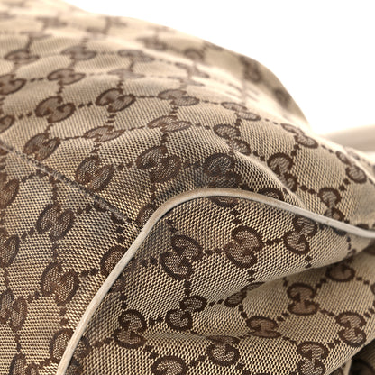 Gucci Monogram Medium Sukey Boston Off White 9 of 44
