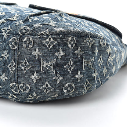 Louis Vuitton Denim Daily GM Gris Blue 10 of 12
