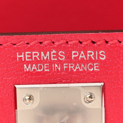 Hermes Chevre Chamkila Mini Kelly Sellier 20 Rose Extreme 6 of 11