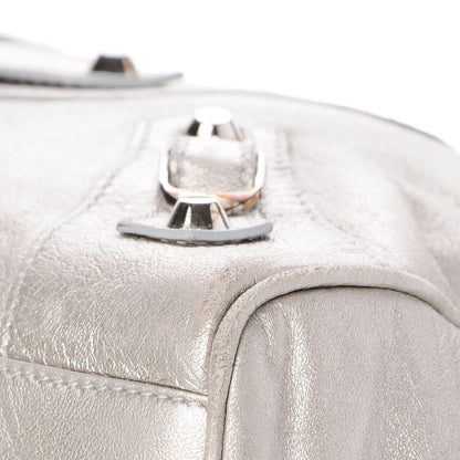 Balenciaga Agneau Classic Hardware Box Bag Silver Hardware 9 of 12