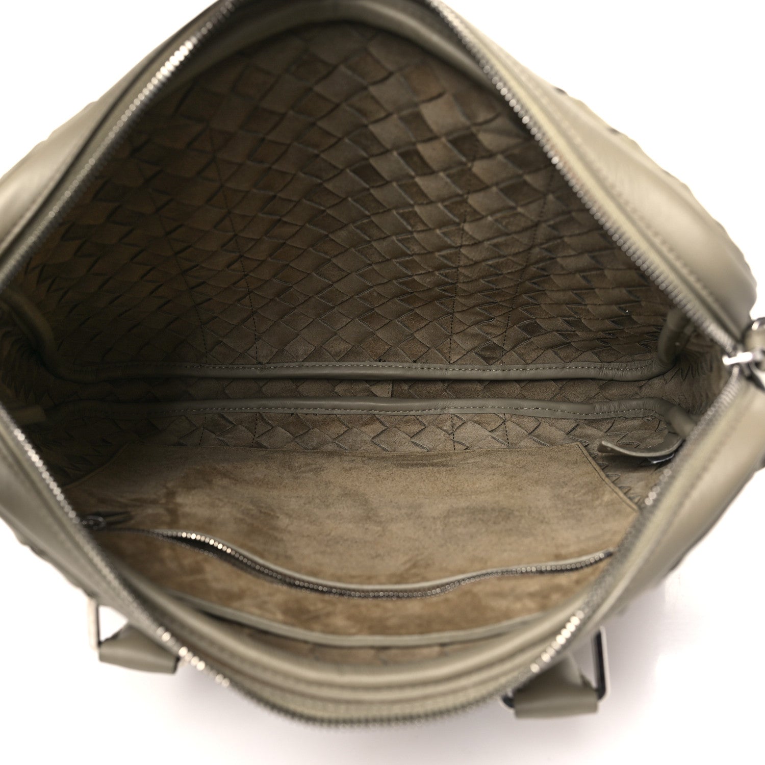 Bottega Veneta Nappa Intrecciato Medium Briefcase Taupe 5 of 10