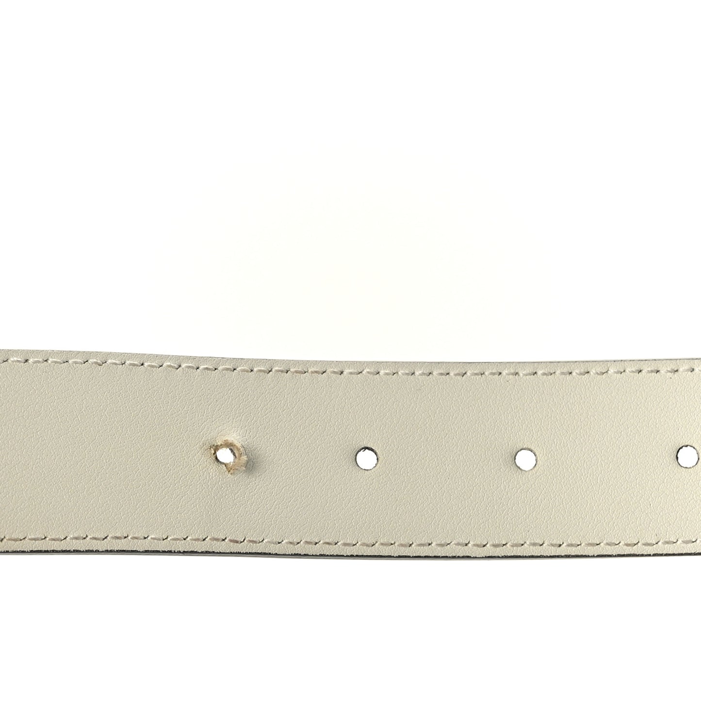 Calfskin Trapuntata Zumi 30mm Belt 90/36 White