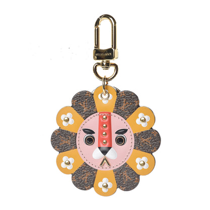 Louis Vuitton Monogram Fun Face Lion Bag Charm 1 of 3