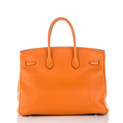 Hermes Swift Birkin 35 Orange 6 of 27