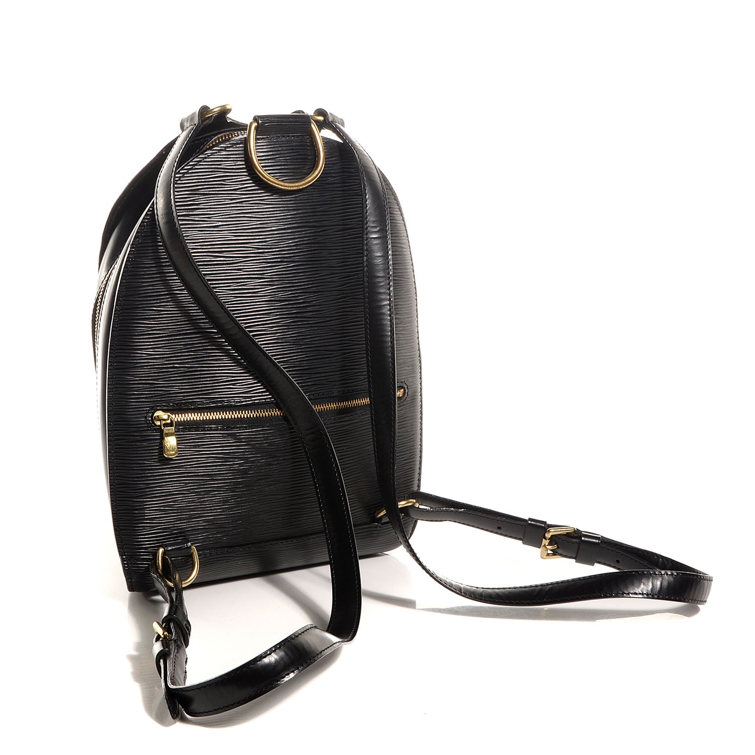 Louis Vuitton Epi Mabillon Backpack Black 3 of 7