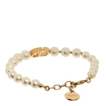 Christian Dior Pearl 30 Montaigne Bracelet Gold 3 of 5