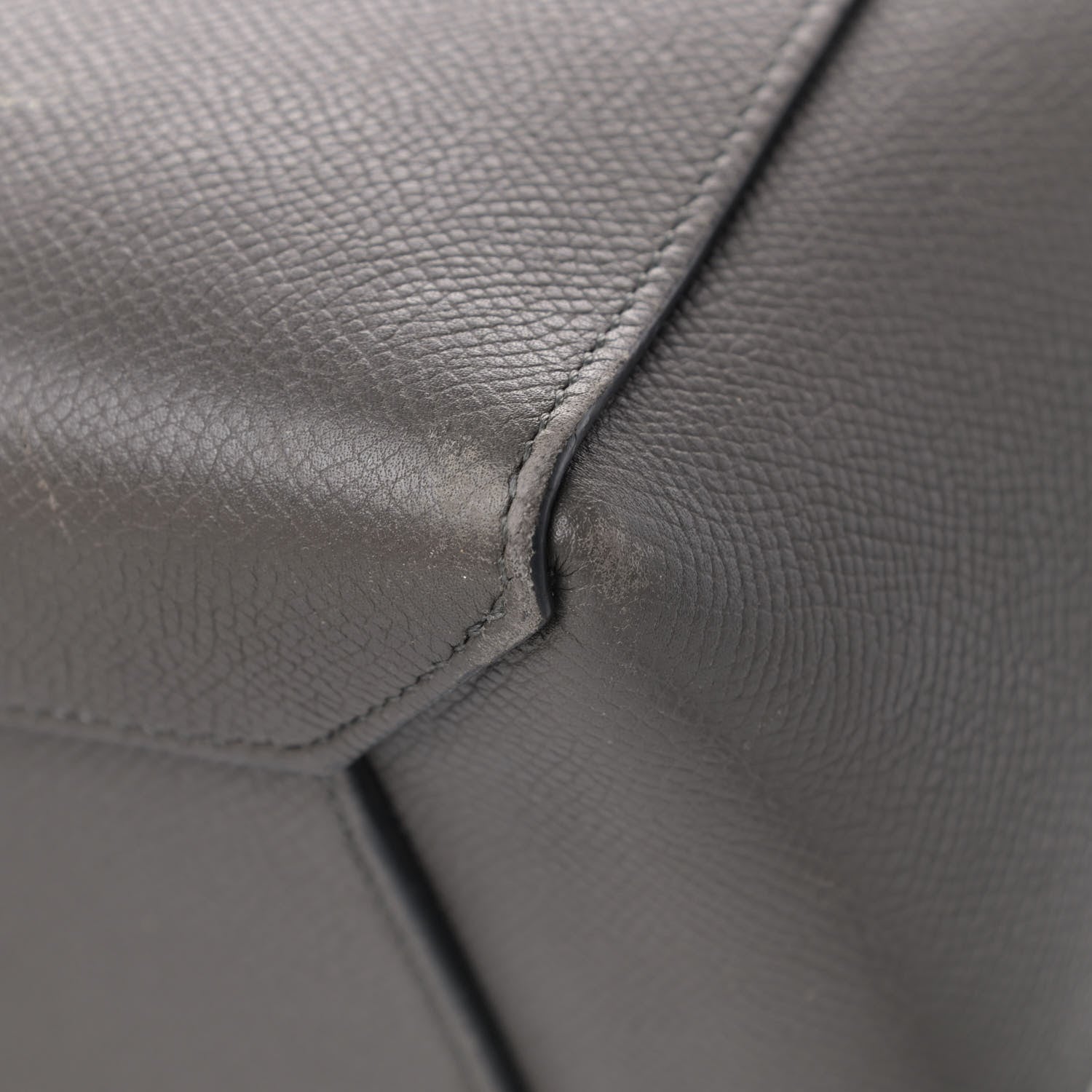 Celine Grained Calfskin Mini Belt Bag Grey 8 of 12