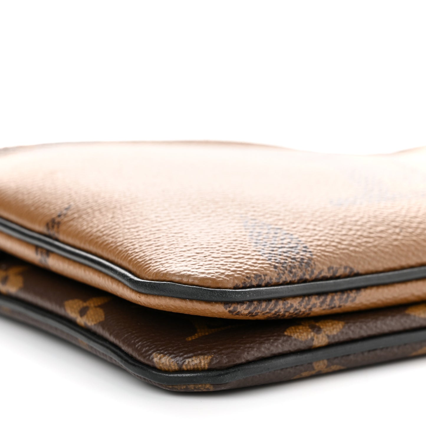 Reverse Monogram Giant Double Zip Pochette