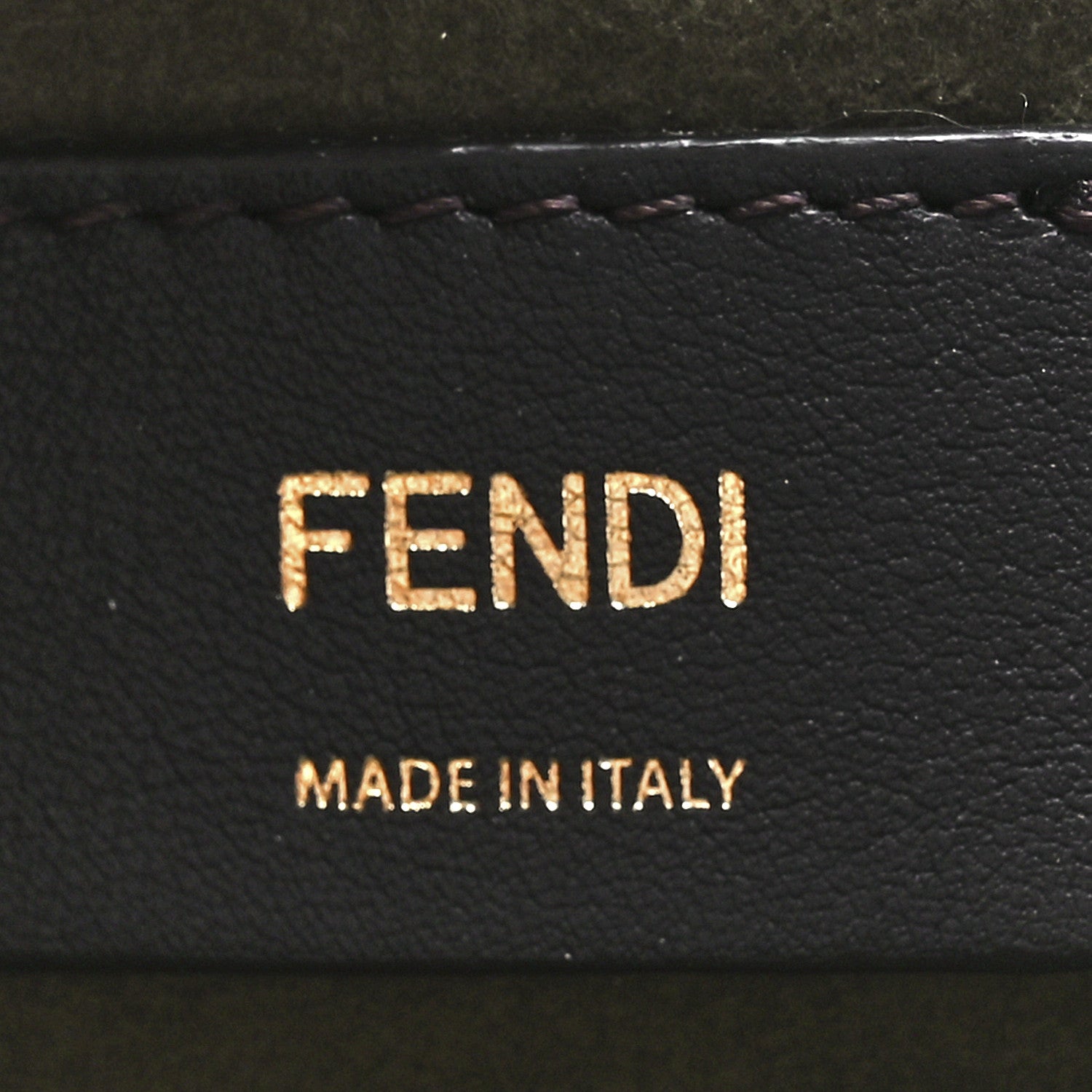 Fendi Chenille Vitello King Plexiglass FF Mini By The Way Top Handle Boston Bag Tortora Nuvola 6 of 12