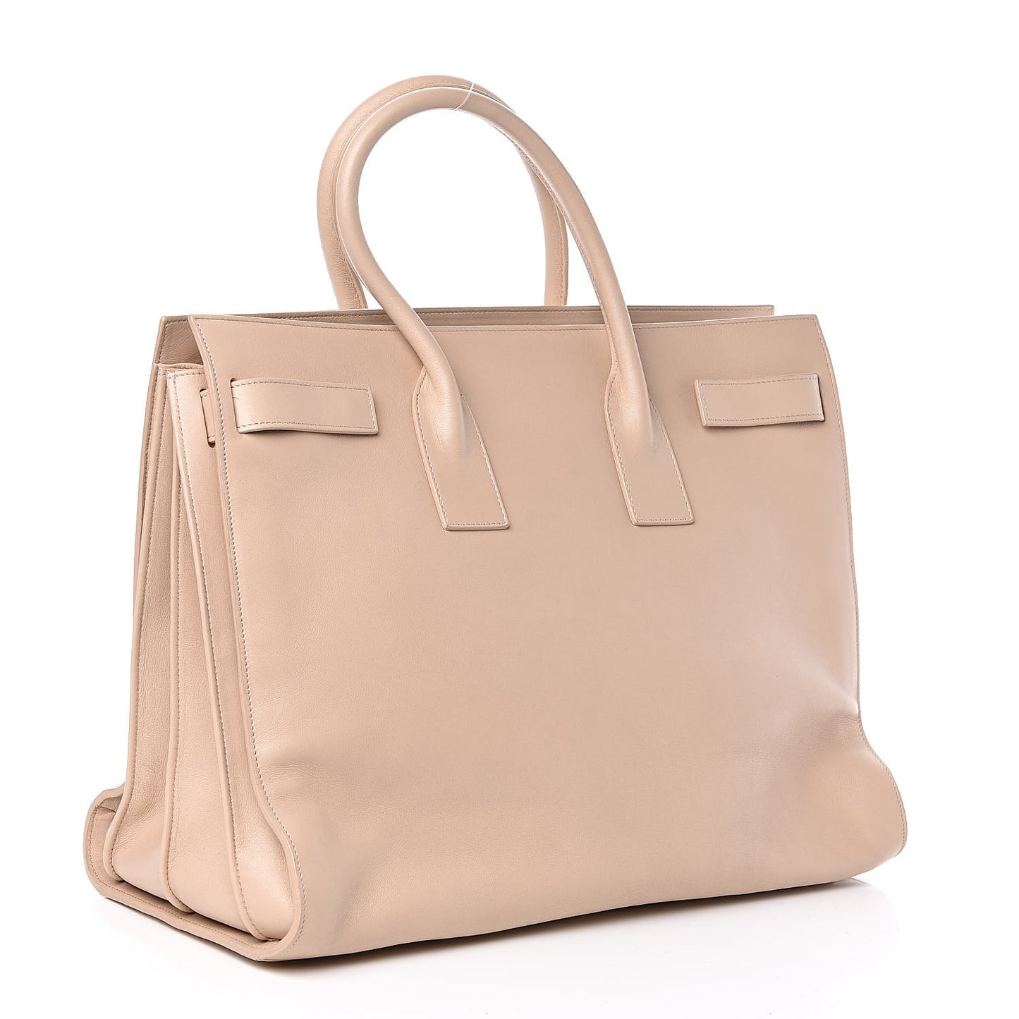 Calfskin Large Sac de Jour Carryall Nude Powder