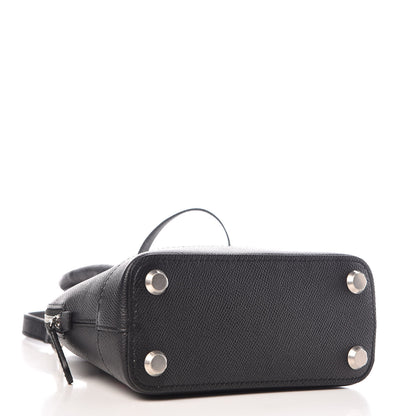 Balenciaga Signature Grained Calfskin Logo XXS Ville Top Handle Bag Black Rose Shocking 4 of 10