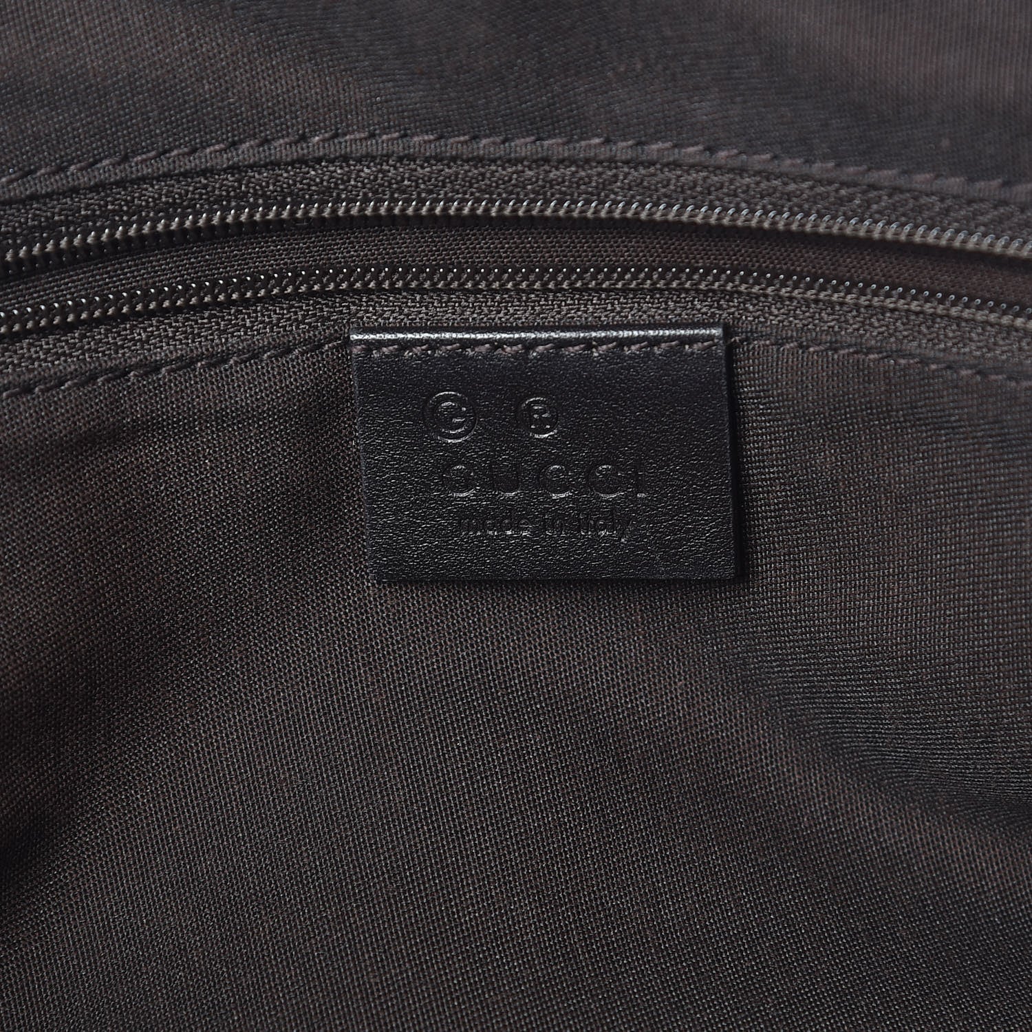 Gucci Calfskin Horsebit Embossed Princy Boston Black 6 of 9