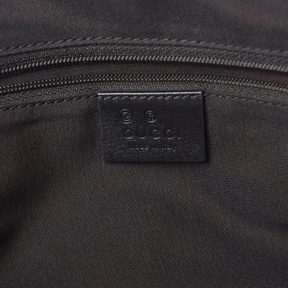 Gucci Calfskin Horsebit Embossed Princy Boston Black 6 of 9