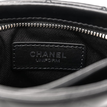 Chanel Lambskin Quilted Crossbody Bag Black 7 of 11