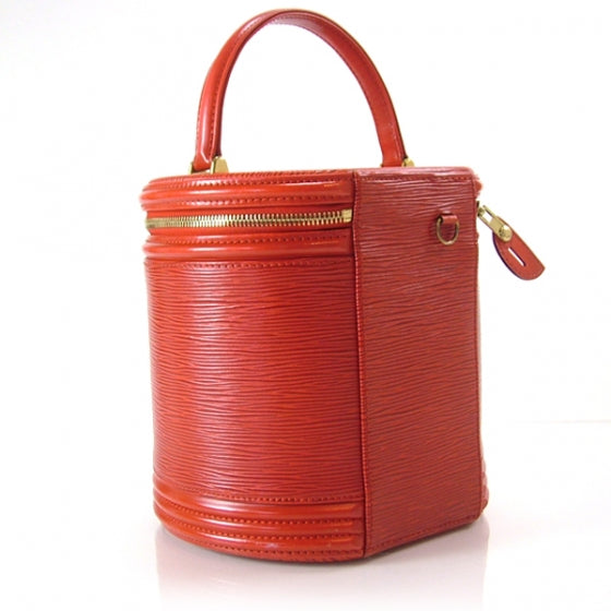 Louis Vuitton Epi Cannes Castillan Red 3 of 8