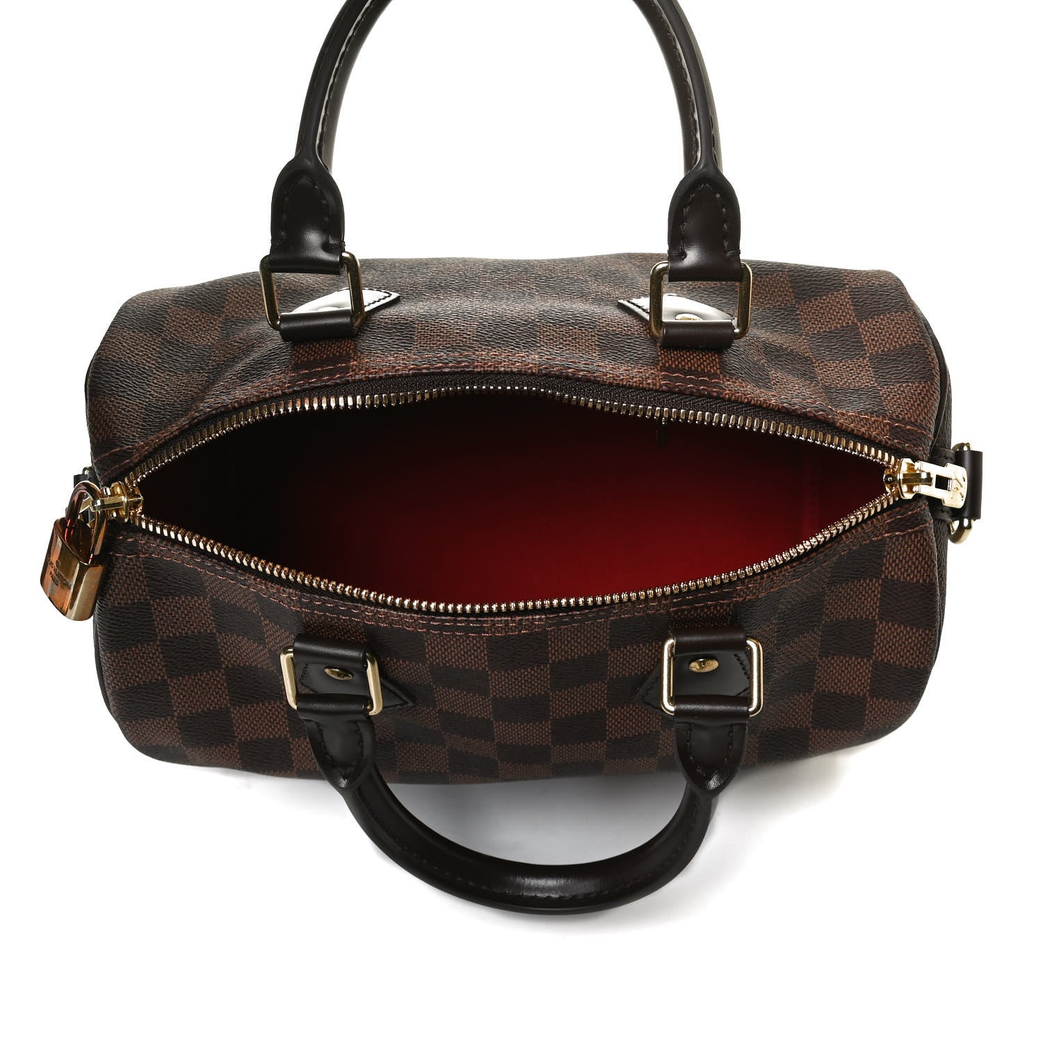 Louis Vuitton Damier Ebene Speedy Bandouliere 25 5 of 12